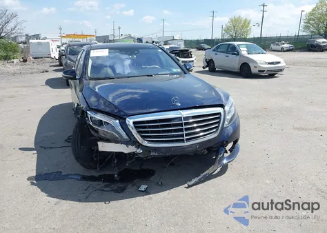 2015 Mercedes-Benz S 550 4Matic из США, поврежденный, VIN WDDUG8FB8FA149916